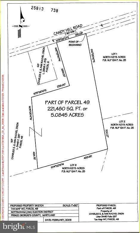 5 Acres of Residential Land for Sale in Upper Marlboro, Maryland