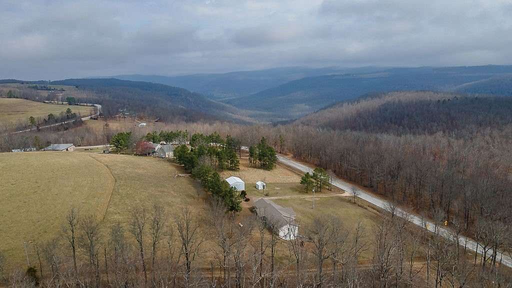 2.89 Acres of Land with Home for Sale in Ponca, Arkansas