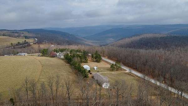 2.89 Acres of Land with Home for Sale in Ponca, Arkansas