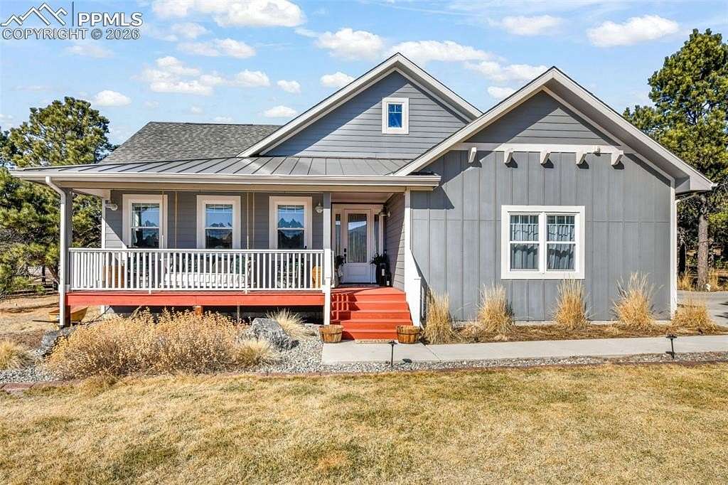 2.5 Acres of Land with Home for Sale in Colorado Springs, Colorado