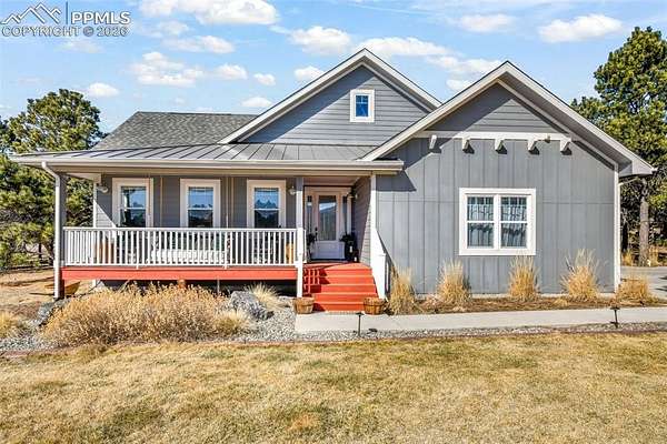 2.5 Acres of Land with Home for Sale in Colorado Springs, Colorado