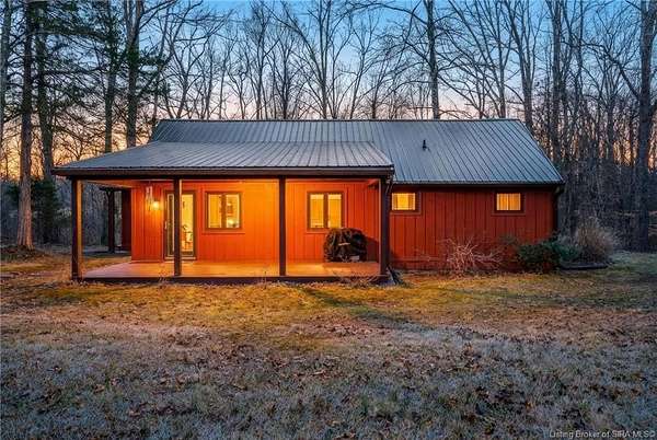 9 Acres of Land with Home for Sale in New Salisbury, Indiana