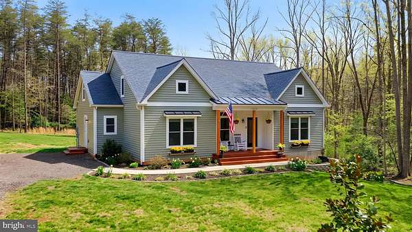 3.17 Acres of Land with Home for Sale in Fredericksburg, Virginia