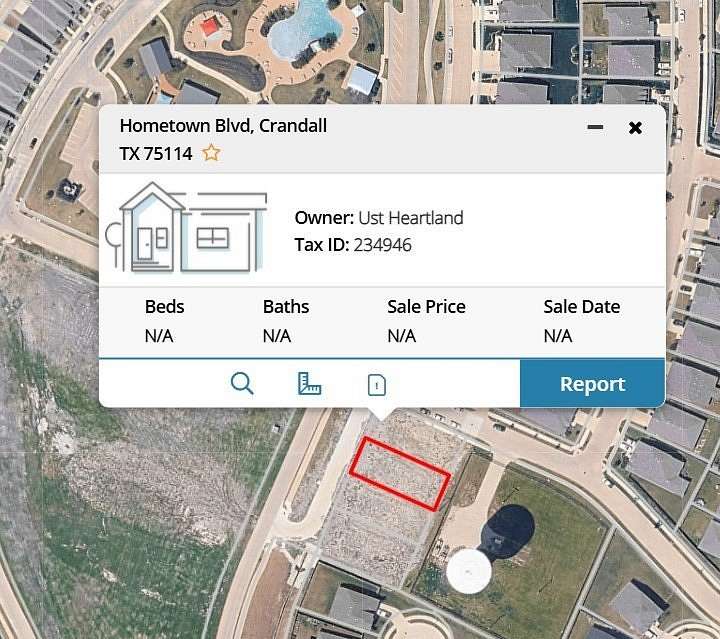 0.14 Acres of Residential Land for Sale in Crandall, Texas