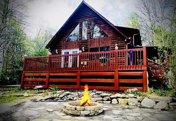 1.5 Acres of Land with Home for Sale in Brasstown, North Carolina