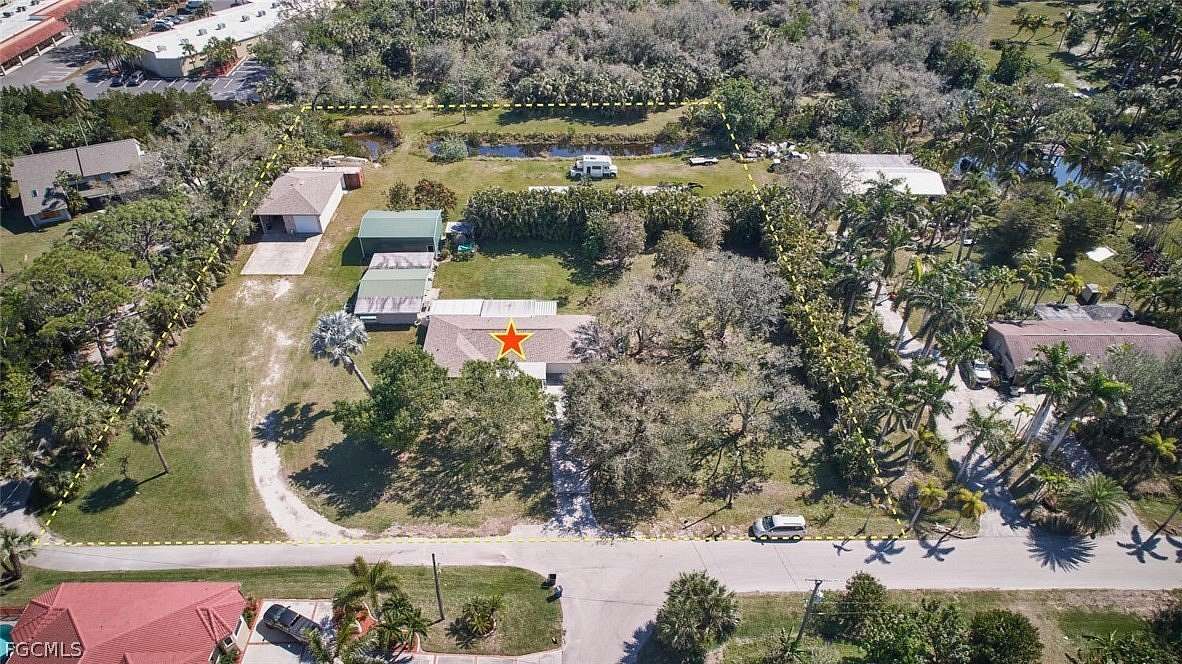 2 Acres of Land with Home for Sale in Fort Myers, Florida