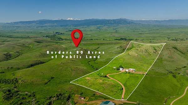 32.5 Acres of Land with Home for Sale in Banner, Wyoming