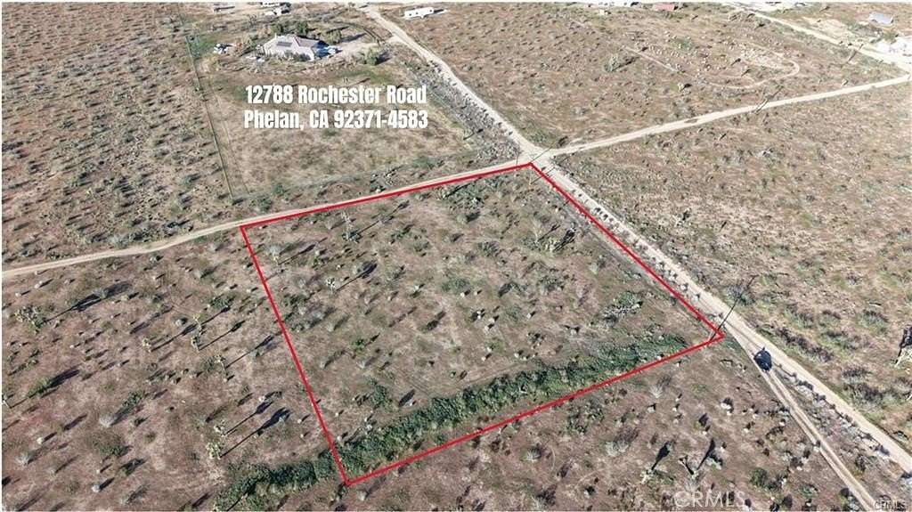 2.5 Acres of Residential Land for Sale in Phelan, California