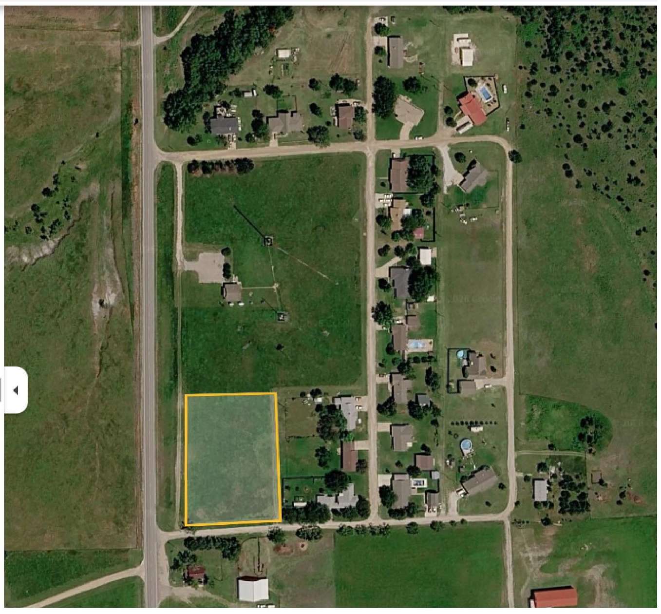 1.6 Acres of Residential Land for Auction in Wellington, Kansas