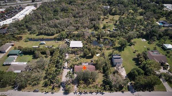 1.53 Acres of Land with Home for Sale in Fort Myers, Florida