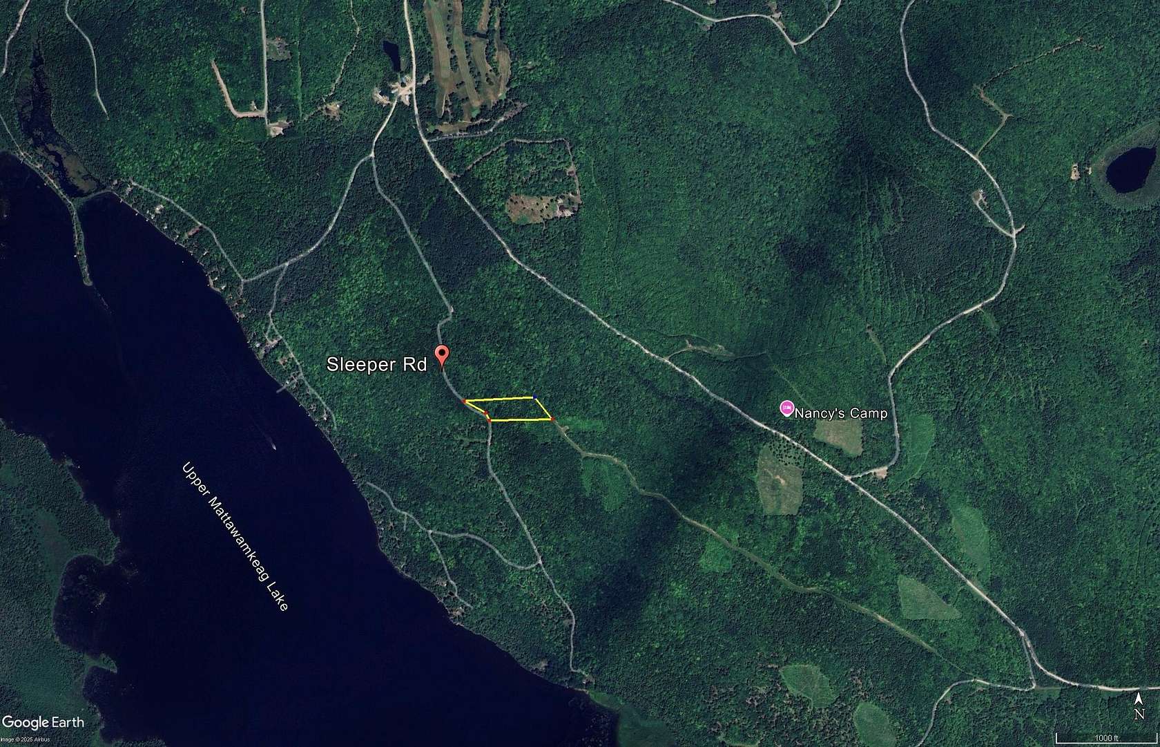 3 Acres of Land for Sale in Island Falls, Maine