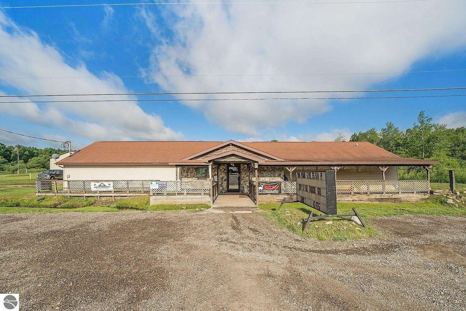 2 Acres of Improved Commercial Land for Sale in Stanton, Michigan