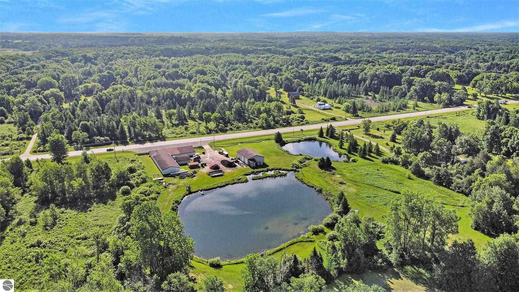 33 Acres of Improved Land for Sale in Stanton, Michigan