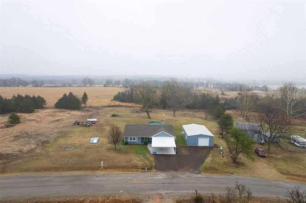 2.84 Acres of Land with Home for Sale in Harrah, Oklahoma