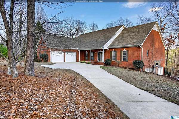 11.7 Acres of Land with Home for Sale in Columbiana, Alabama