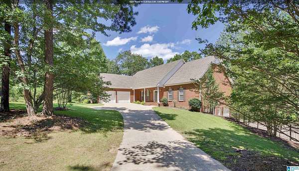 11.7 Acres of Recreational Land with Home for Sale in Columbiana, Alabama