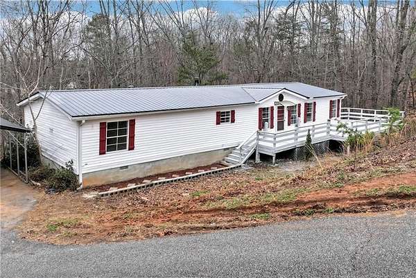 2.5 Acres of Land with Home for Sale in Dahlonega, Georgia