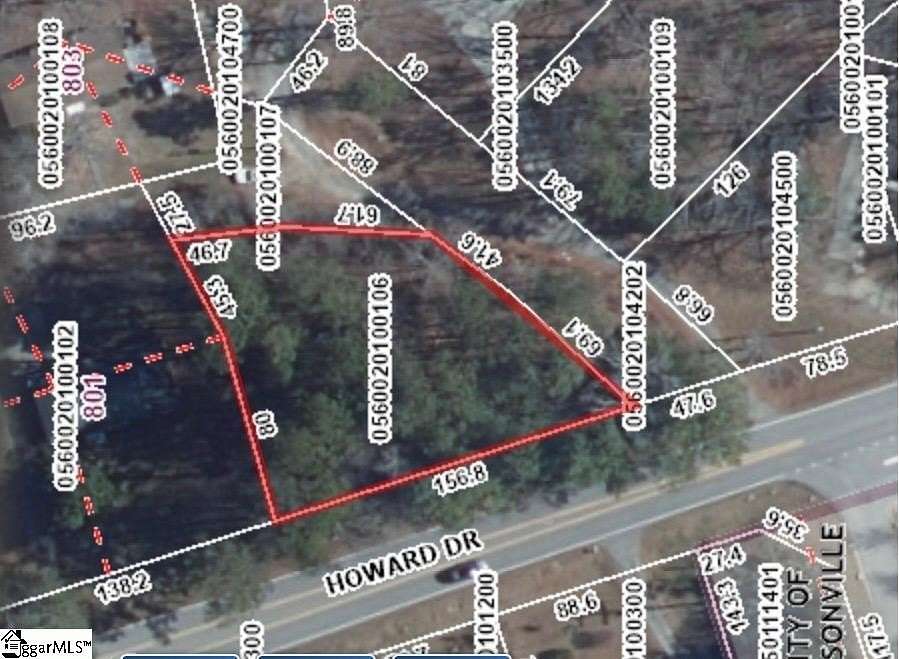 0.31 Acres of Residential Land for Sale in Simpsonville, South Carolina