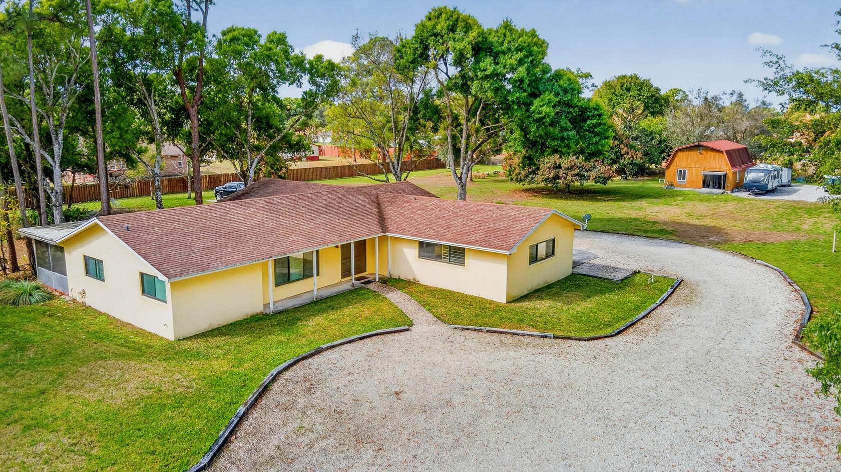 2 Acres of Land with Home for Sale in Wellington, Florida