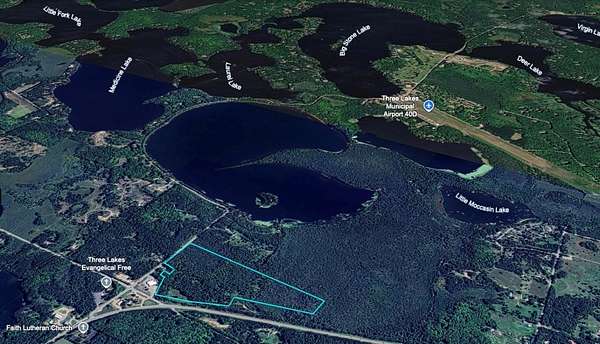 40 Acres of Land for Sale in Three Lakes, Wisconsin