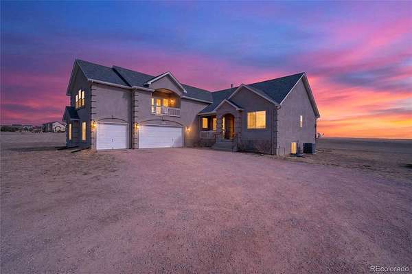 6.7 Acres of Land with Home for Sale in Peyton, Colorado