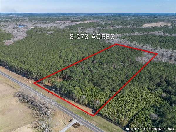 8.27 Acres of Residential Land for Sale in Eastman, Georgia
