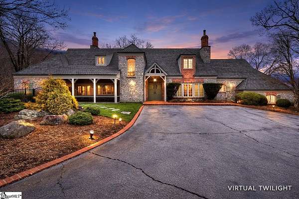 8.1 Acres of Land with Home for Sale in Landrum, South Carolina