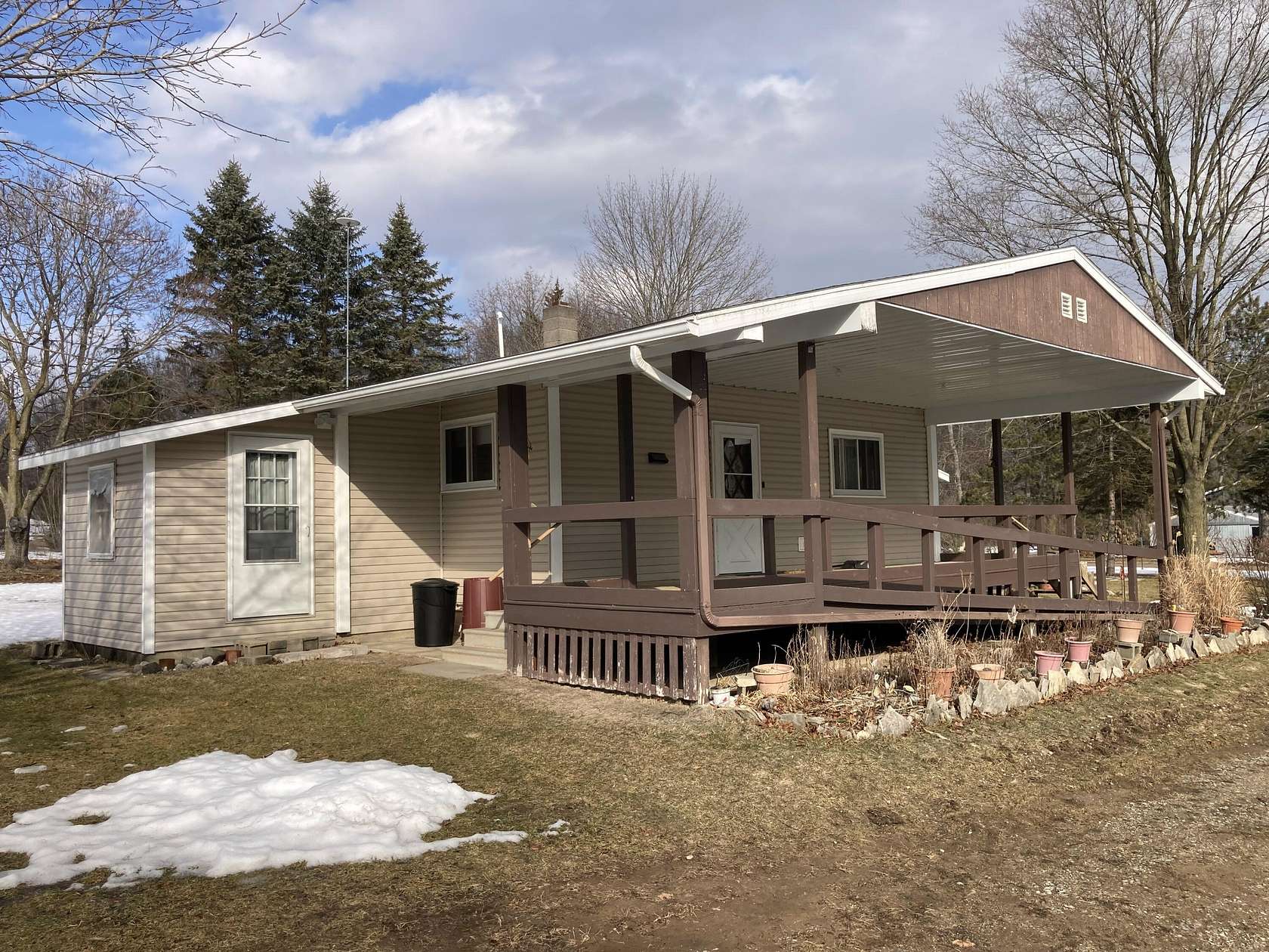 1.7 Acres of Land with Home for Sale in Riverdale, Michigan