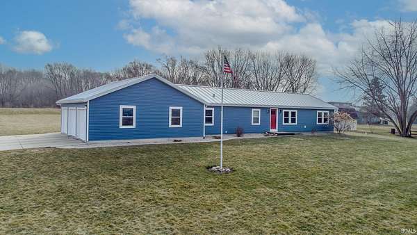 5 Acres of Land with Home for Auction in Goshen, Indiana