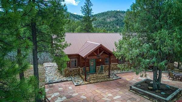 5 Acres of Land with Home for Sale in Pagosa Springs, Colorado