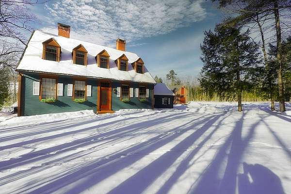 6.1 Acres of Land with Home for Sale in Bridgton, Maine