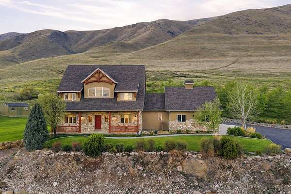 5.29 Acres of Land with Home for Sale in Spanish Fork, Utah