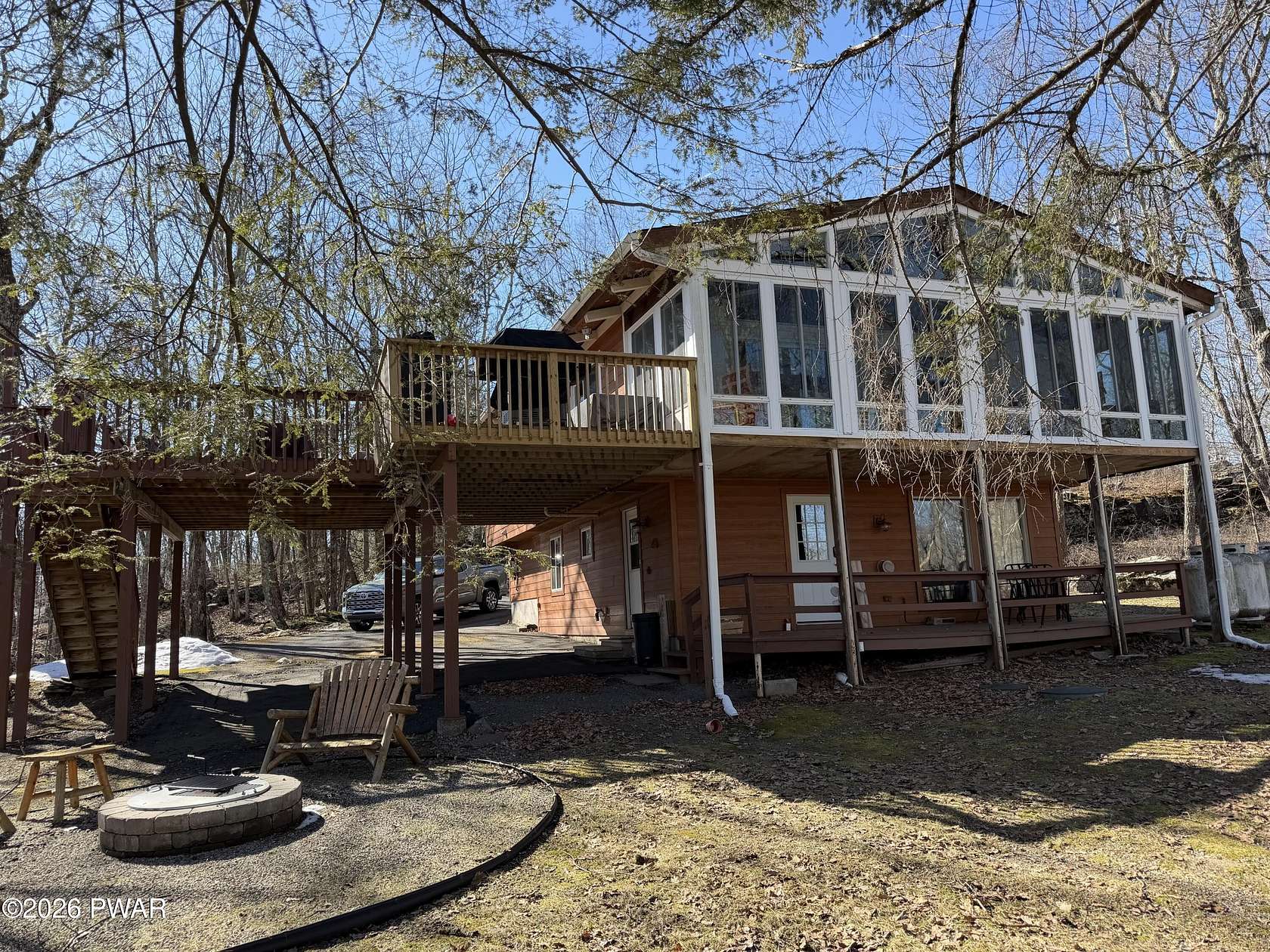 3.12 Acres of Land with Home for Sale in Lords Valley, Pennsylvania