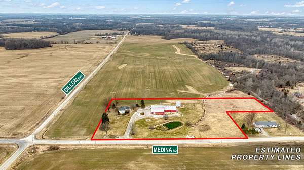 5.28 Acres of Land with Home for Sale in Hudson, Michigan