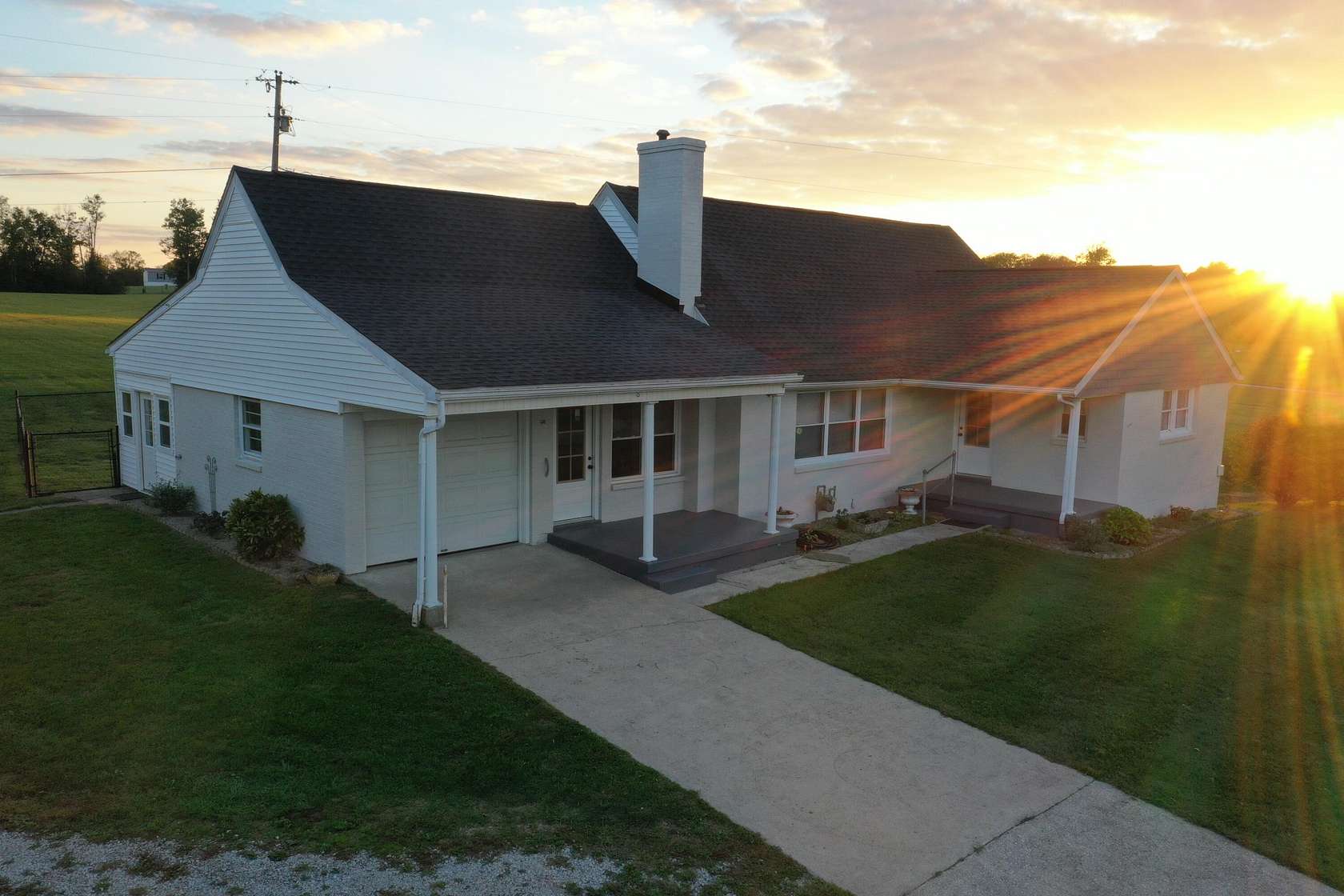 4 Acres of Land with Home for Sale in Lawrenceburg, Kentucky