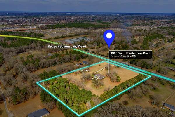 7.85 Acres of Improved Commercial Land for Sale in Kathleen, Georgia