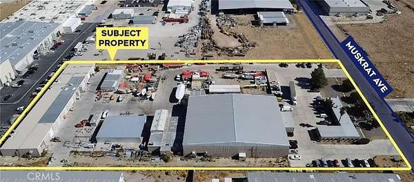 4.69 Acres of Commercial Land for Sale in Adelanto, California