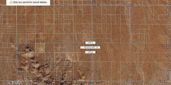 10.5 Acres of Land for Sale in Hi Vista, California
