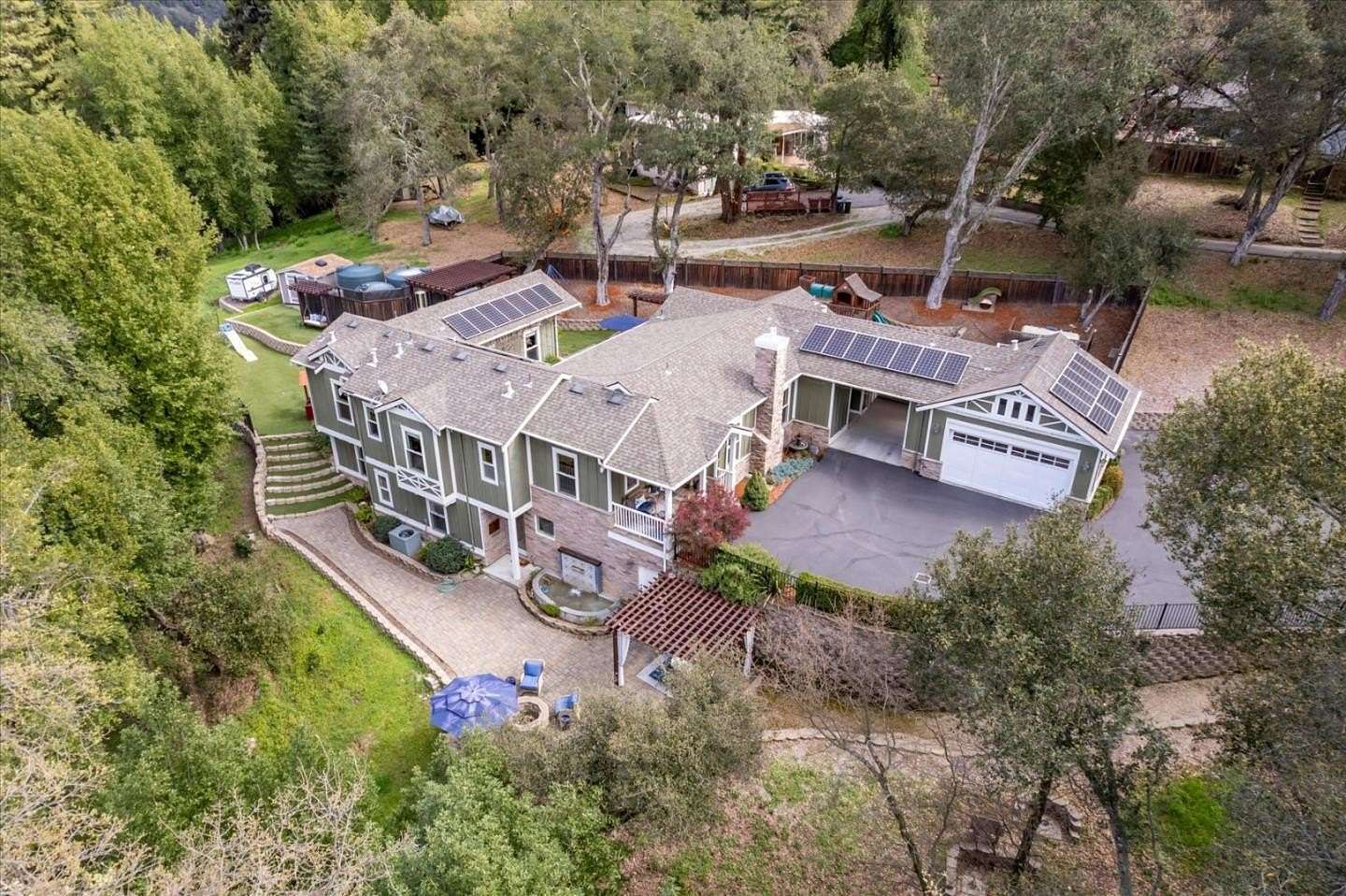 5.68 Acres of Land with Home for Sale in Los Gatos, California