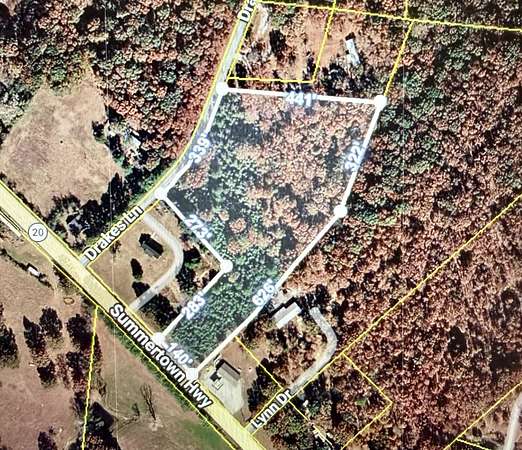 5.59 Acres of Residential Land for Sale in Summertown, Tennessee
