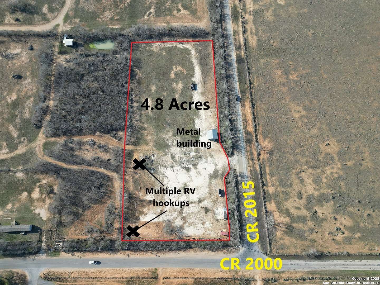 4.8 Acres of Land for Lease in Pearsall, Texas