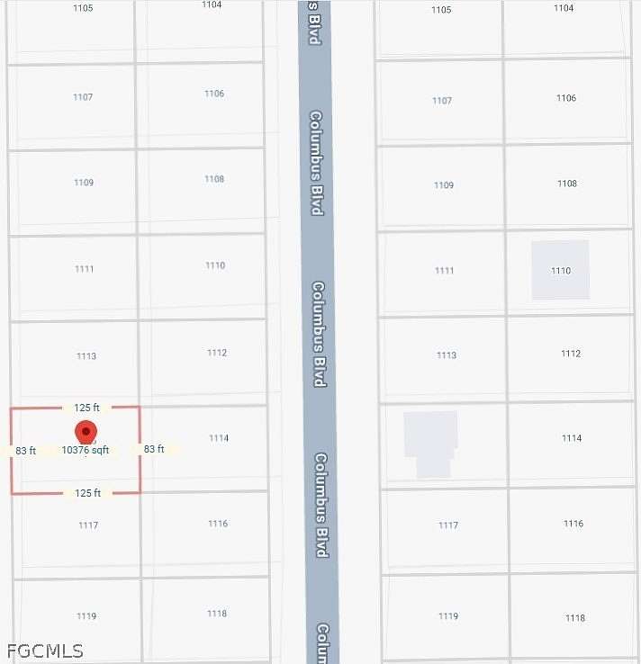 0.24 Acres of Residential Land for Sale in Lehigh Acres, Florida