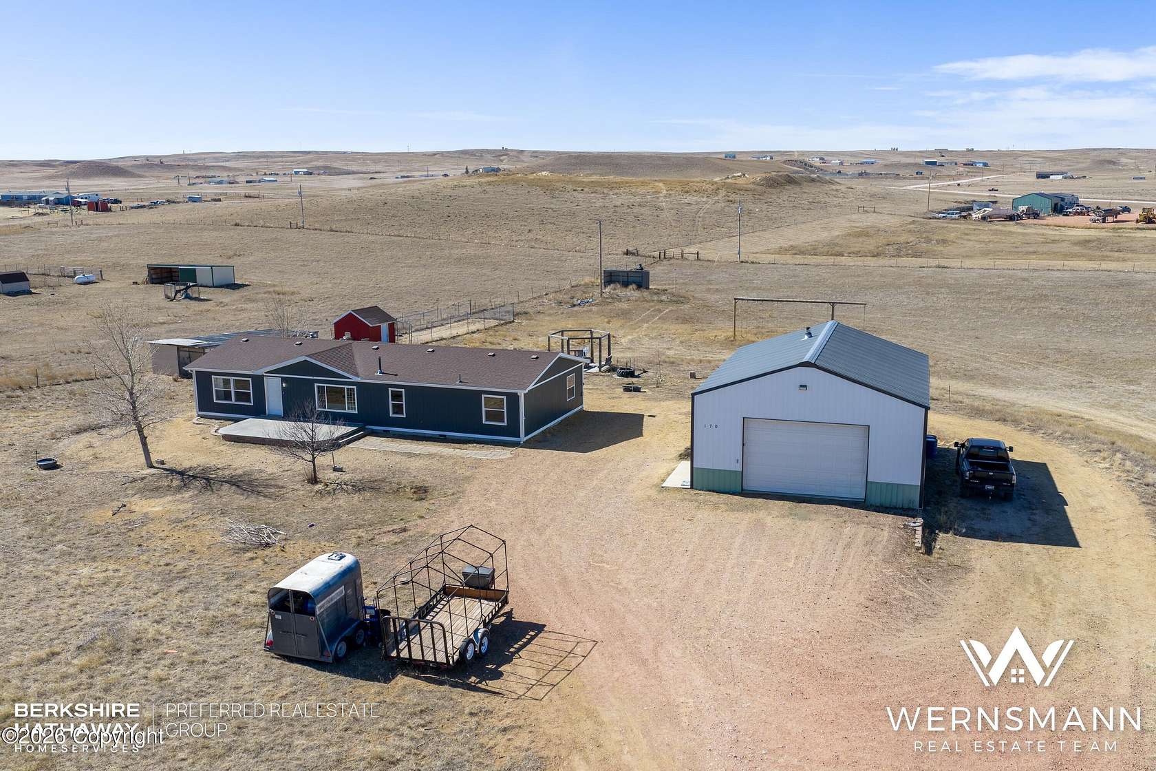 6.2 Acres of Land with Home for Sale in Wright, Wyoming