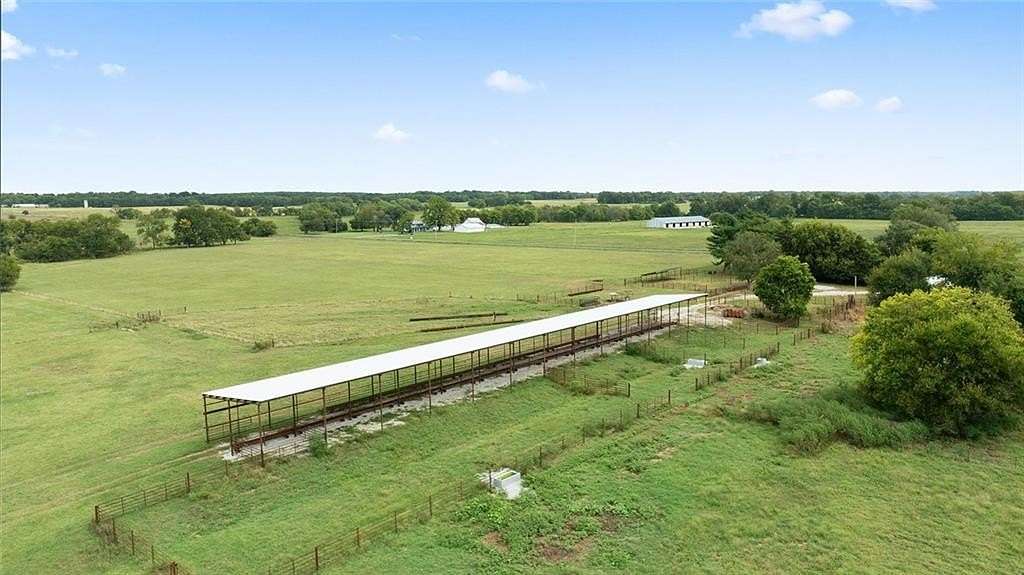 345 Acres of Agricultural Land with Home for Sale in Mcdonald Township, Missouri