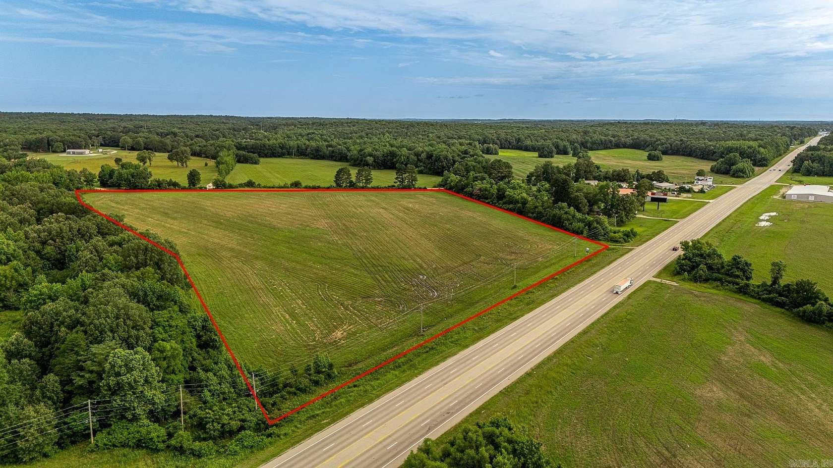 10 Acres of Residential Land for Sale in Brookland, Arkansas