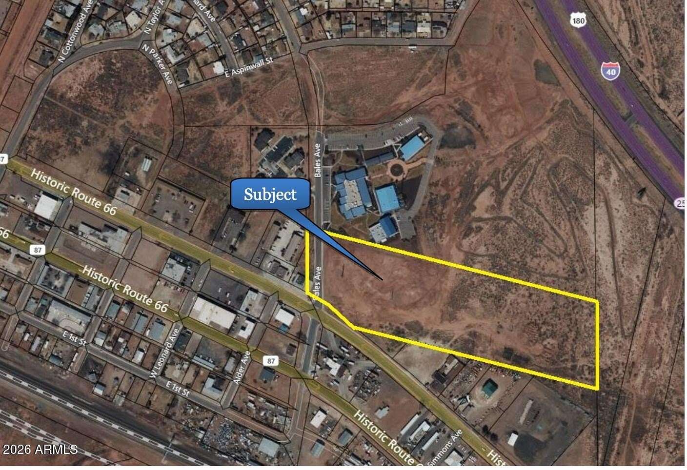 12.1 Acres of Commercial Land for Sale in Winslow, Arizona