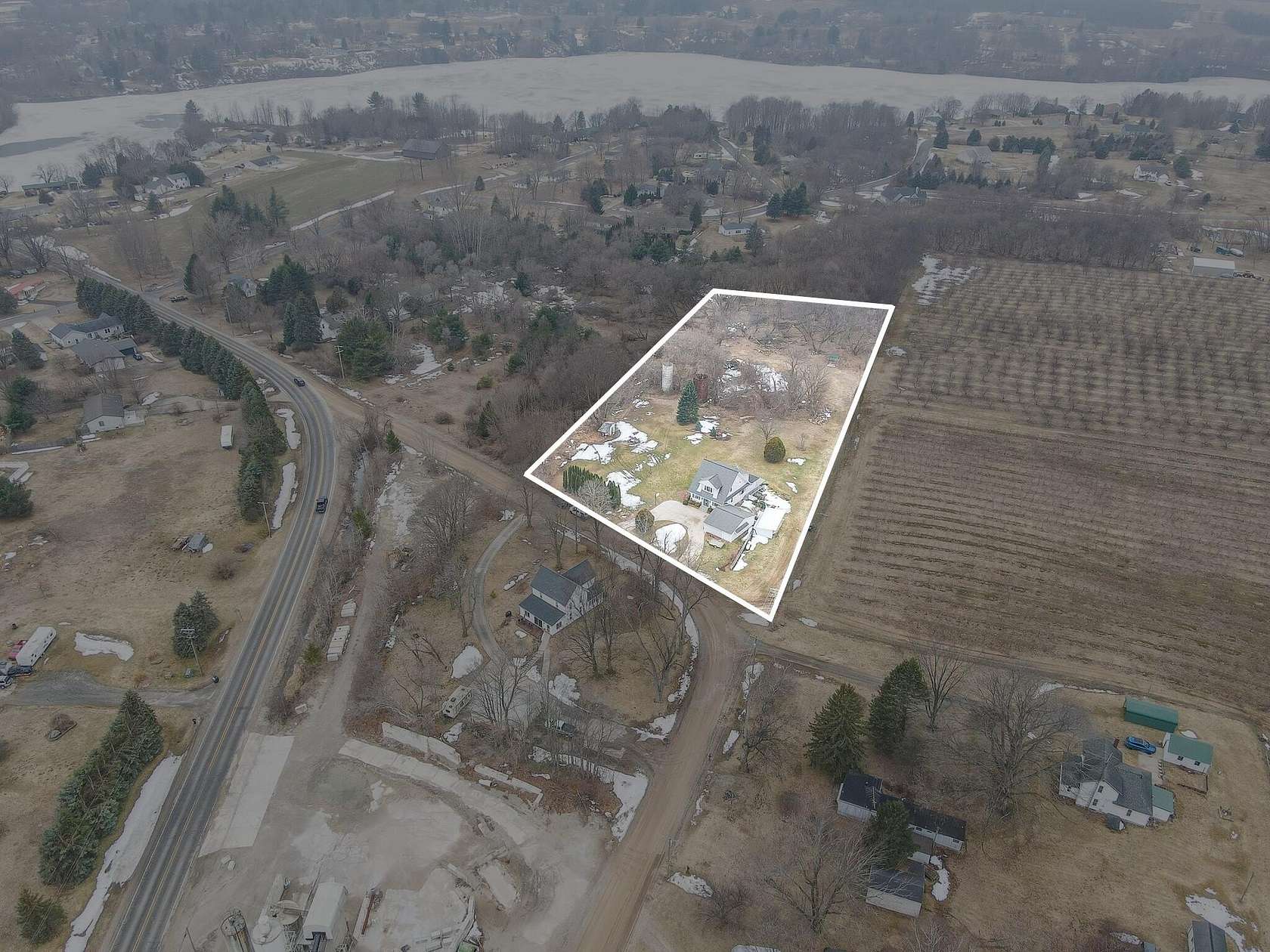 3.15 Acres of Land with Home for Sale in Hart, Michigan