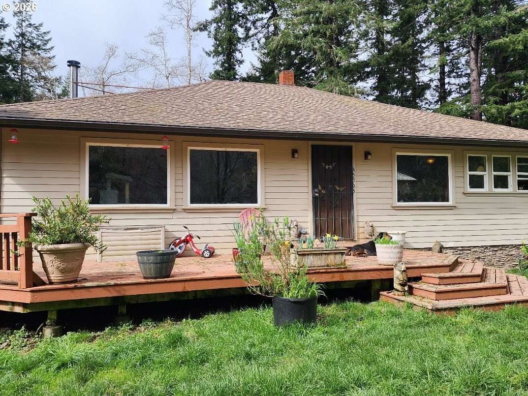 5.45 Acres of Land with Home for Sale in Langlois, Oregon