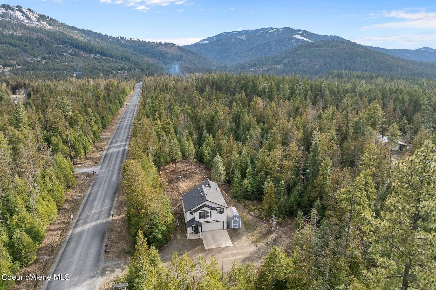 5 Acres of Land with Home for Sale in Sagle, Idaho