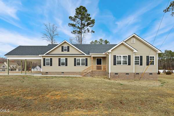 1.5 Acres of Land with Home for Sale in Rocky Mount, North Carolina